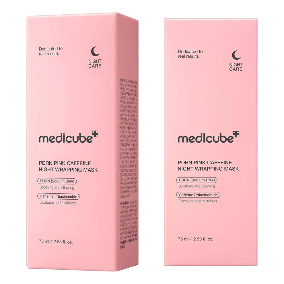 Medicube Wrapping Mask PDRN Caffeine Overnight Peel Off Facial Mask